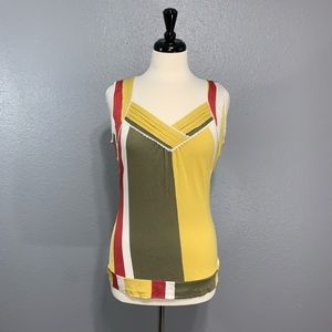 American Rag Bold Striped Tank Top M